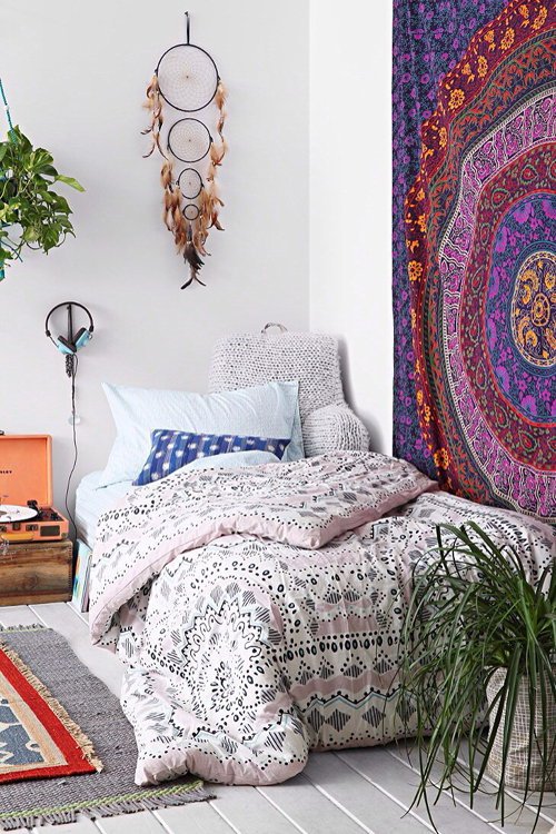 quarto hippie fofo