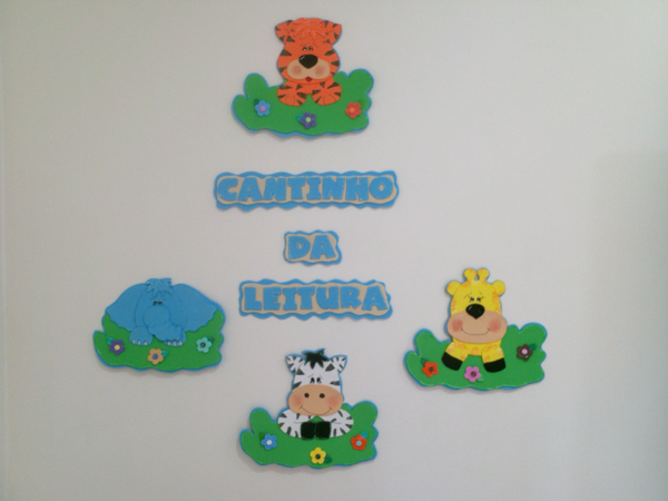 canto da leitura mural