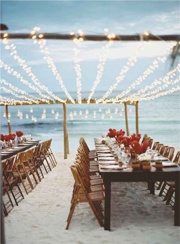 Casamento na praia simples e barato: Ideias de decoração