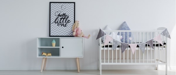 decoração de quarto de bebe menina