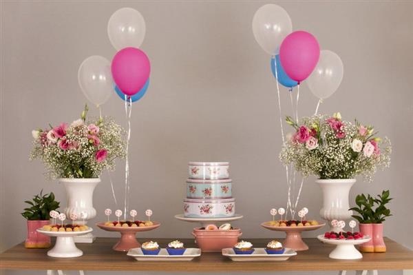 decoração de aniversario simples feminino