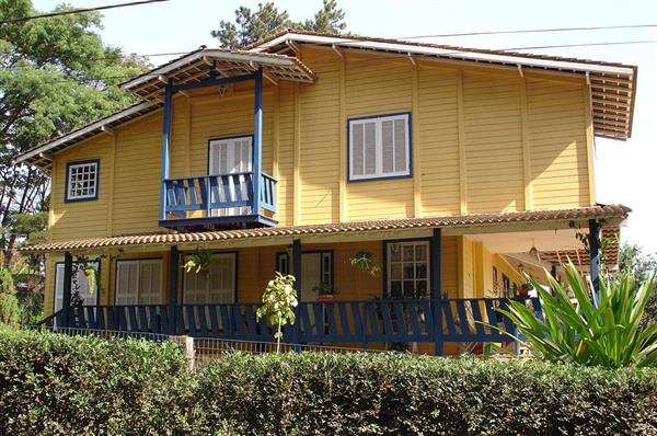 casas modernas de madeira