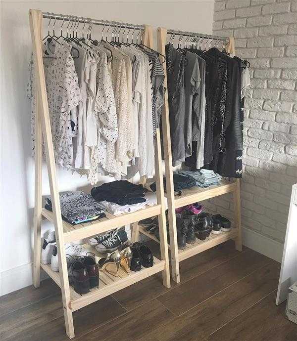 closet aberto ou fechado