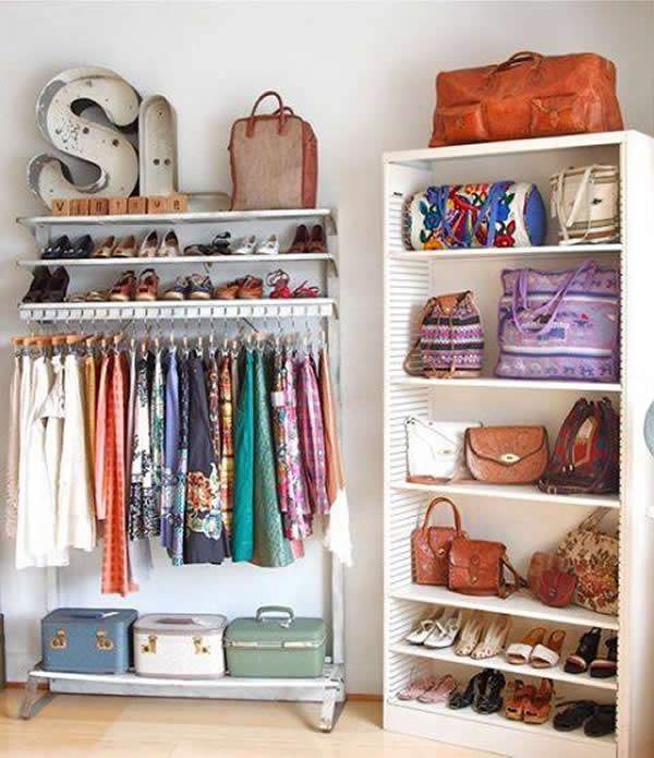 como fazer um closet