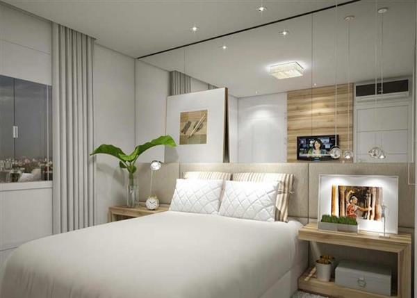 quarto de casal simples 