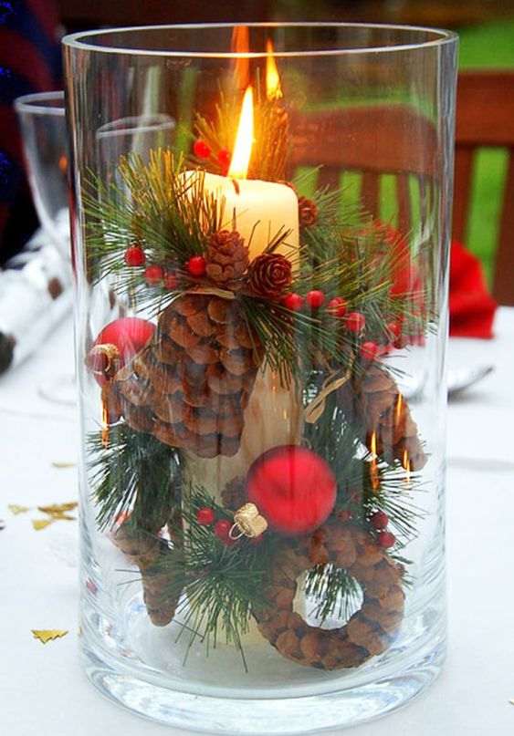 decoração de natal para mesa