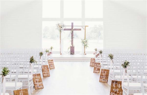 decoração de casamento na igreja