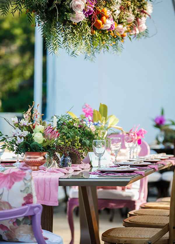 mesa de casamento decorada