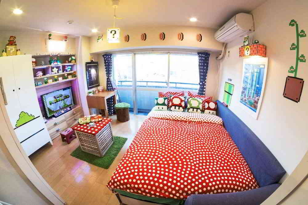 Super quarto do Mario Bros