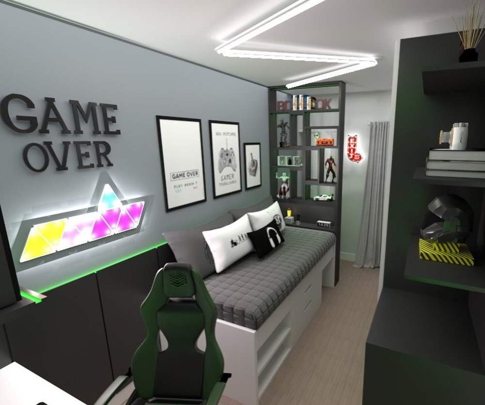 Quarto gamer PS4