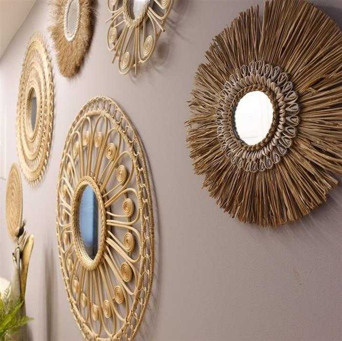 decoração com espelhos de parede