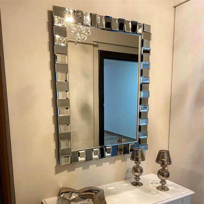 decoração com espelhos em corredores