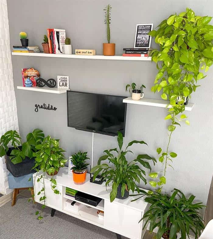 decoração barata e criativa para sala