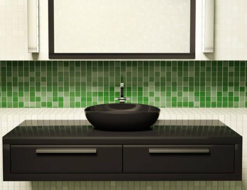 Decoração e Projetos BANHEIROS DECORADOS COM PASTILHAS VERDES -> Banheiro Branco Com Pastilhas Verdes Decoração e Projetos BANHEIROS DECORADOS COM PASTILHAS VERDES -> Banheiro Branco Com Pastilhas Verdes