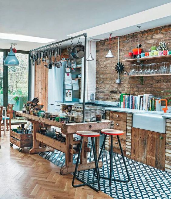 10 Modelos de Decoração Rústica para Cozinha