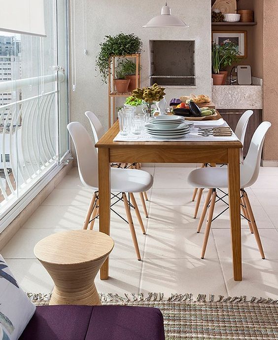 Dicas de Decoração de Apartamentos com Varanda Gourmet