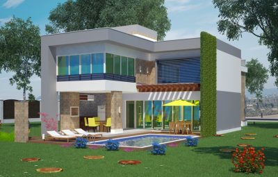 Dicas de Sobrados Modernos com Piscina