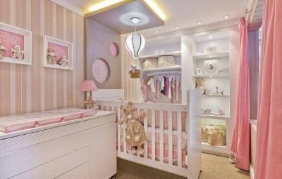 quarto de bebê feminino luxo