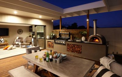 espaço gourmet externo bonito